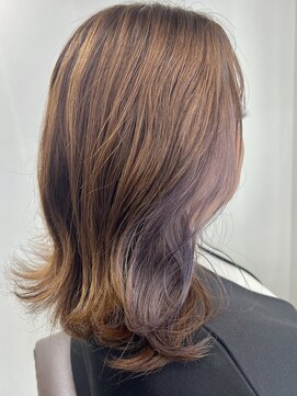 エルパライソ リフォ(Elparaiso Reff) イヤリングカラー×ラベンダーグレー