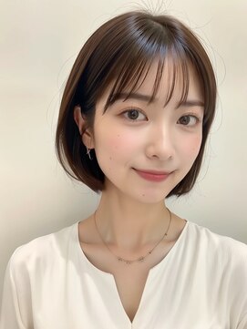 ラビマーニ 西中島店(Labimani) 【Labimani】耳掛けシースルーボブ
