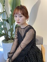 ロカ(roka)&nbsp;ボブアレンジ/ヘアセット/オレンジブラウン