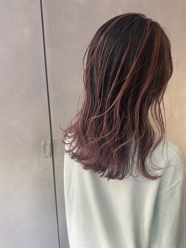 ネルケ 立川(nelke) ピンクバレイヤージュ