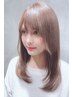 フロントストレート＋水素カラー＋カット＋oggiottoセレクトTr