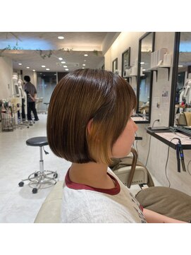 ヘアーメイク ブランニュー 東生駒店(hair make Brand new) ボブスタイル