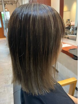 エイト 熊谷店(EIGHT) バレイヤージュ　ミディアムスタイル