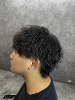 ライズトーキョー 土浦店(RISE TOKYO)&nbsp;縦落ちパーマ/ツイストスパイラル/マッシュウルフ