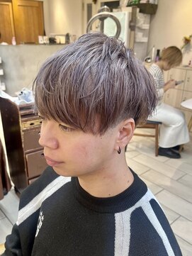 テトラ バイ ネオリーブ 横浜西口店(tetra by neolive) ブリーチ　ハイトーン　ラベンダーベージュ　横浜