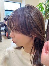 ワンラブ(ONELOVE) サイドヴェールバング/カフェグレージュ