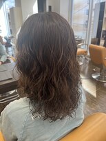 プランタンアヴェダ(printemps AVEDA)&nbsp;話題のコテ巻き風パーマ