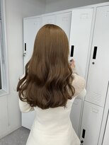 ペレ 渋谷(PELE)&nbsp;イメチェン/ホワイトブロンド/外ハネボブ/美髪/渋谷