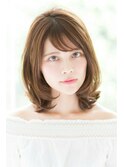 大人かわいいゆるふわボブルフ