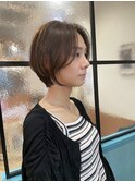 ♪ミニウルフレイヤーカット顔周り前髪韓国ショートボブ/池袋