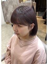 オーセンヘア(AUTHEN.HAIR)&nbsp;髪質改善カラー　ラベンダーカラー