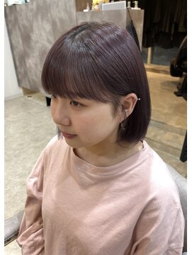 オーセンヘア(AUTHEN.HAIR) 髪質改善カラー　ラベンダーカラー