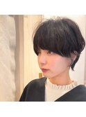 ショート/ボブ/縮毛矯正/前髪カット/ハイライト/大牟田