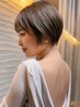 人気No.2【レディースカット＋シャンプー1stepトリ＋マッサージ-￥5500