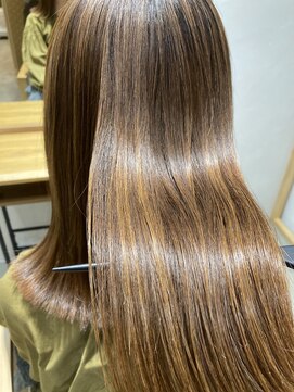 ユーリカ リチェルコ 四天王寺前夕陽ケ丘店 髪質改善カラー/ハイライト