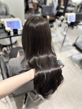 リス バイ ソヨン(Lis by SOYON) 【髪質改善】質感再生トリートメント/ツヤ髪/オリーブグレージュ