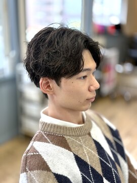 ザファーストラウンジ 練馬中村橋店(The 1st Lounge) メンズ/眉毛/パーマ/ツイストスパイラル/ニュアンスパーマ