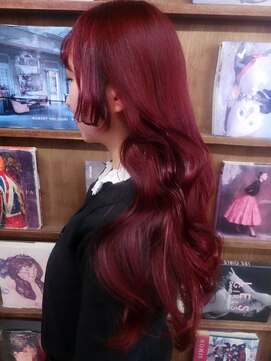 ブロック ジャポン(bloc japon) ワインレッド ボルドーカラー 姫カット ステップカット/久保田