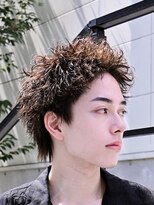 フィフス 渋谷(fifth)&nbsp;渋谷スパイキーパーマツイストスパイラルルーズショート大人短髪