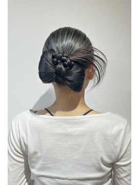 リボン×カチモリ アレンジ