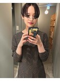 【柏原良亮】ラインショート ハンサムショート