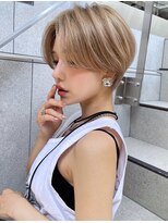 ボンドストーリー 那覇おもろまち店(Bond Story)&nbsp;ハンサムショート×ロイヤルグレージュ