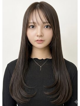 エルシー 江坂店(Lc) 黒髪ストレート/大阪吹田江坂/髪質改善トリートメント