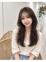 カミトトノウ&nbsp;【池田】韓国風ハッシュレイヤー×ヘーゼルナッツベージュ