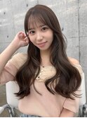 上品韓国◇暗め透明感ショコラグレージュ顔周り