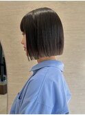 横浜韓国丸顔面長タッセルボブレイヤーボブくびれボブ外ハネ