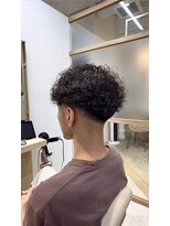 トッカ ヘアアンドトリートメント 大宮店(tocca)&nbsp;大宮メンズ大人の色気スペインカール×フェード