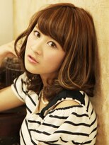 リノヘア プラス 関内店(RINO hair＋)&nbsp;ＲＩＮＯ関内店　☆大人女子小顔ミディアム ミックス☆