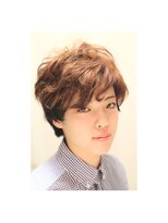 ハンモックヘアーサロン ココナ(Hammock Hair Salon COCONA) ☆くせ毛でも大丈夫☆無造作ショートスタイル
