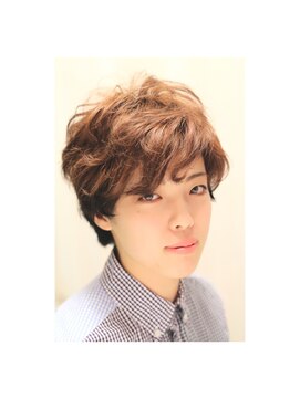 ハンモックヘアーサロン ココナ(Hammock Hair Salon COCONA) ☆くせ毛でも大丈夫☆無造作ショートスタイル