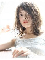 ヘアーアンドアトリエ マール(Hair&Atelier Marl)&nbsp;【Marl】抜け感のある色気セミディ