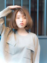 ヘアメイク マルジュ(hair make Marge) 【hair make Marge】まとまりの良いワンカールボブ