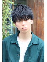 ネイビー(NAVY)&nbsp;ネープレススマートマッシュ☆黒髪でもオシャレにイメチェン♪