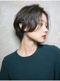 グレージュ×ハンサムショート☆