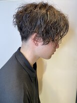 アンベンド(unbend)&nbsp;前下がりマッシュパーマ