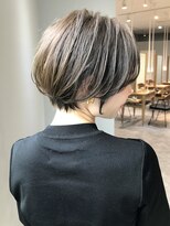 ジアン バイ ミルボン NU茶屋町+(GIEN by milbon)&nbsp;透明感抜群のアッシュ系春カラー×こだわりオシャレショート