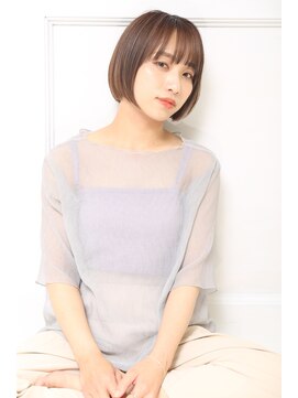 クラッチ 博多(CLUTCH) ナチュラル艶髪ストレートボブa15