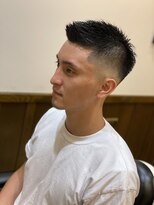 ビジネスショート×スキンフェード