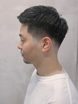 フランクスバーバーリザーブ 人形町店(FRANK’S BARBER RESERVE) ピンパーマ×ローフェード y