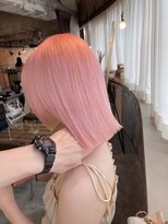 ソグ(sog)&nbsp;【三原屋潤】ボブ×ピンクカラー♪