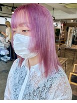 ニュート(Neut )&nbsp;ペールピンク×ペールラベンダー/ハイライト/デザインカラー