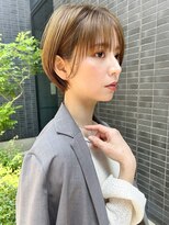 トゥルーズ 梅田店(TLUUS) 【TLUUSホワイトグレージュチェリーブラウンミニウルフ】