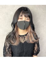 ムード タテマチ(mood tatemachi)&nbsp;透明感ピンクベージュ/インナーカラー