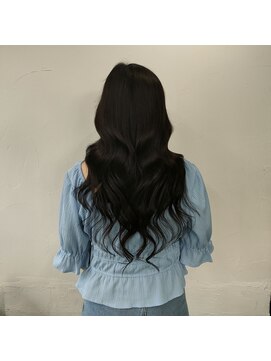 プルエクステのお店ネクスト(NEXT) #プルエクステ#エクステ#暗髪#黒髪#黒髪ロング