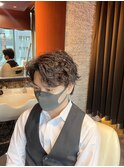 銀座 ウェーブパーマ