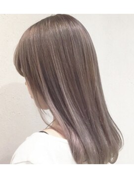 アンソレイユ ヘアー ガーデン(ensoleille hair garden) ロングボブ